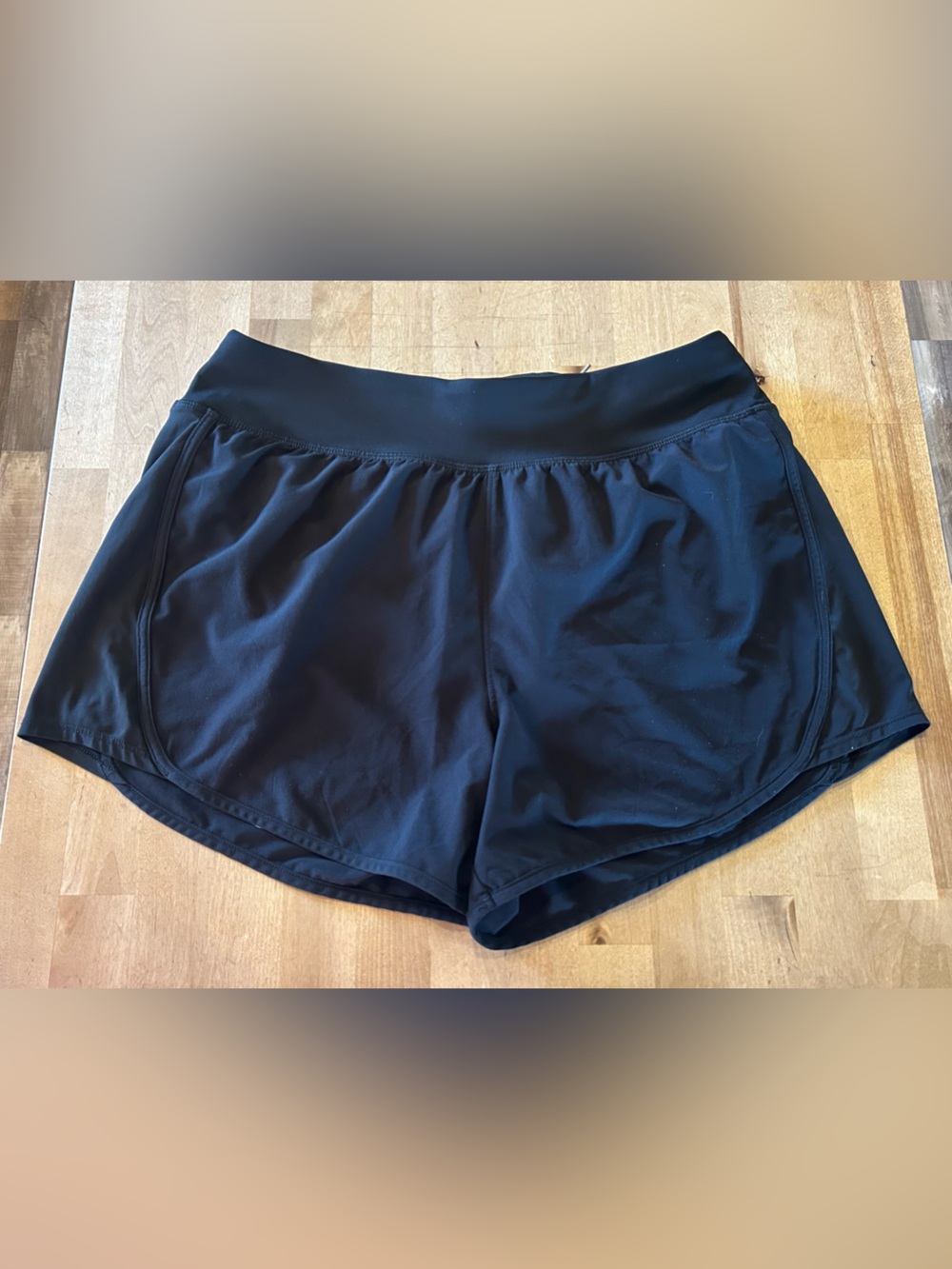 all in motion Black Women's Athletic Shorts M